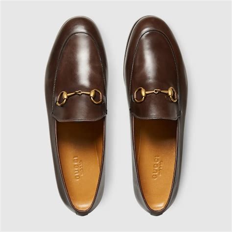 gucci jordaan brown|gucci jordaan leather loafer women's.